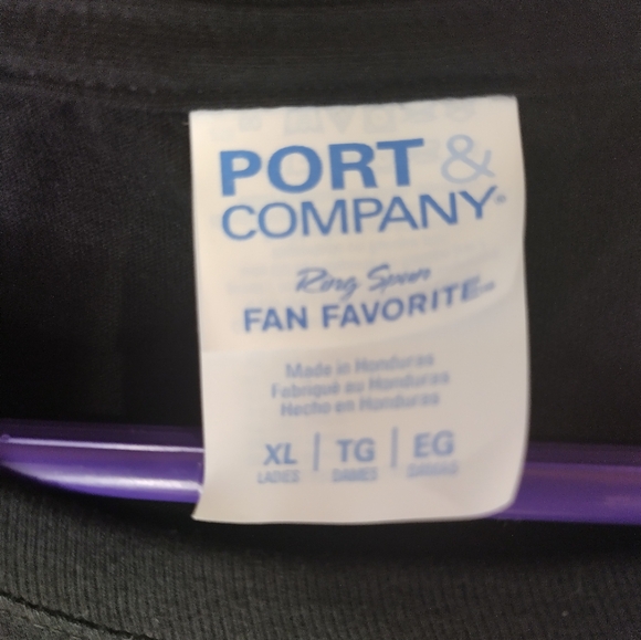 Ladies XL Total Solar Eclipse Twice In A Lifetime Black T Shirt By Port and Comp - Picture 7 of 9